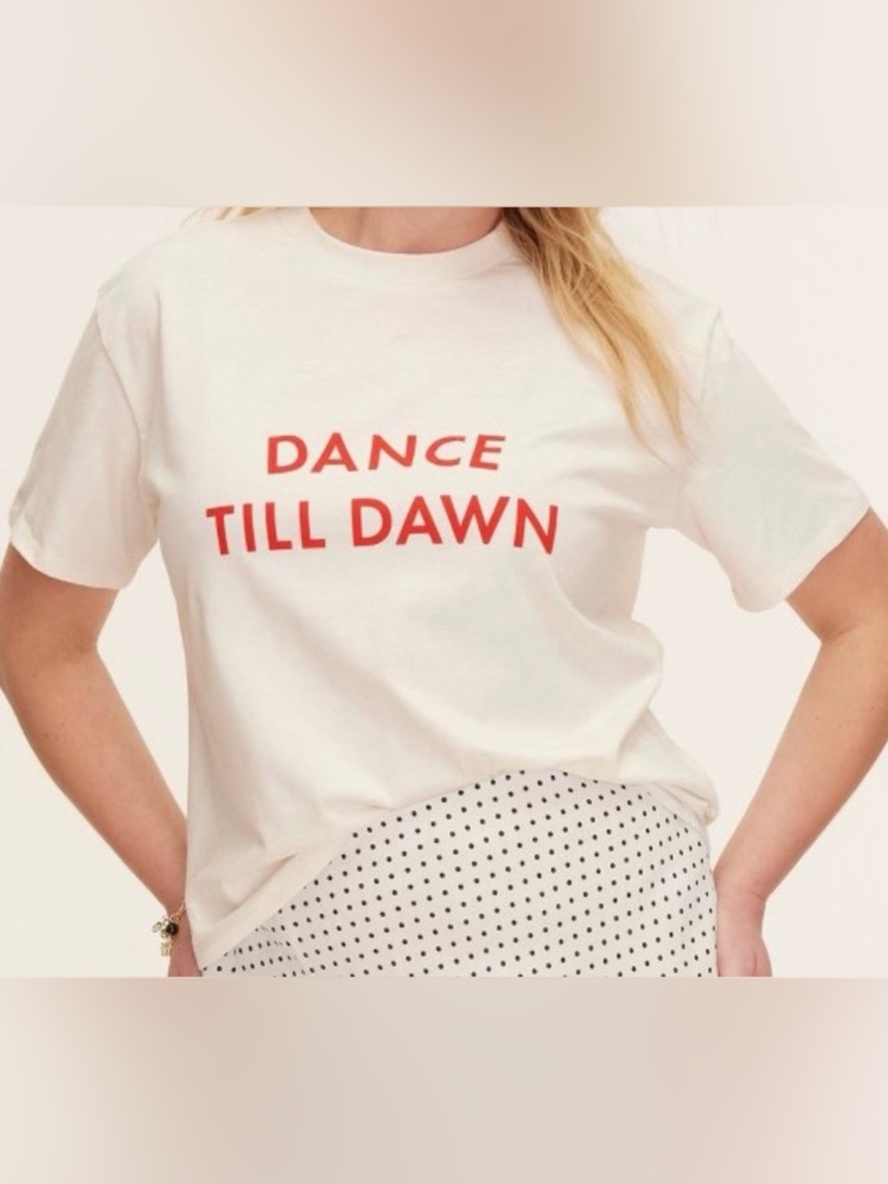 Kate Spade x Target “Dance Till Dawn” T-Shirt Size Medium New